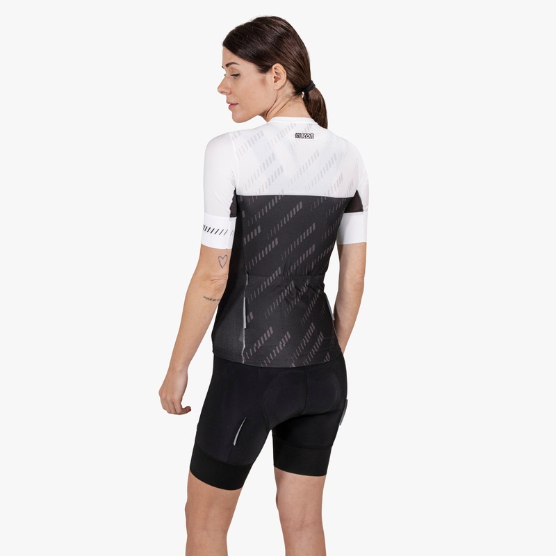 MAGLIA CICLISMO DONNA X-OVER – REFLEX