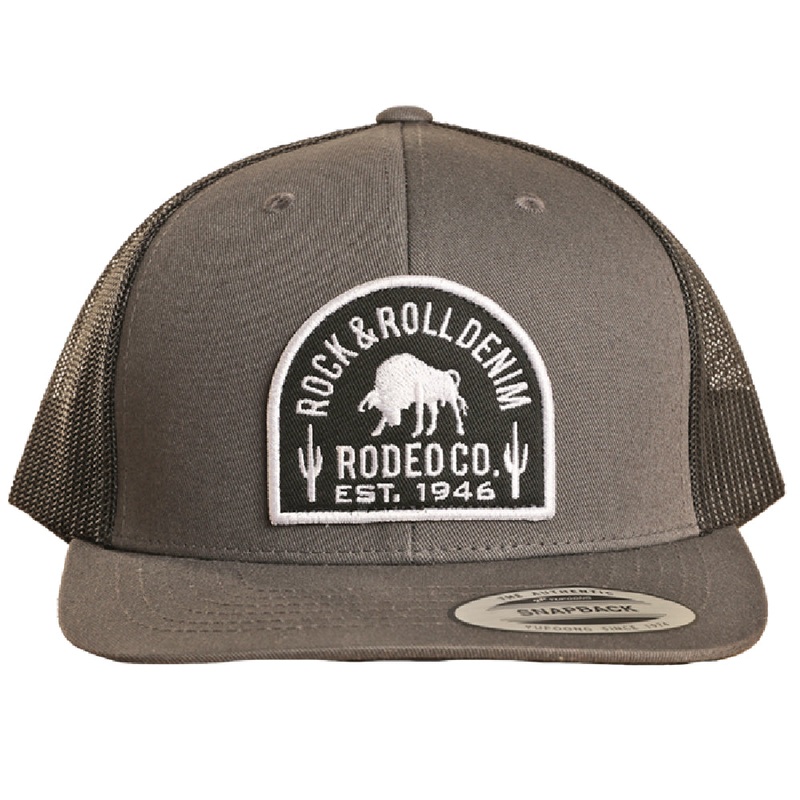 Rock & Roll Denim Bull Trucker Cap
