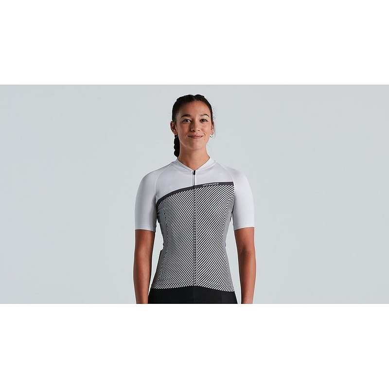 Specialized Sl Stripe Jersey Ss Wmn Dove Grey Xs