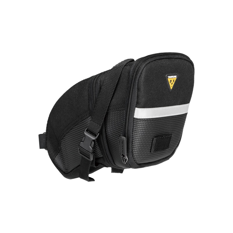 Topeak Aero Wedge Large Black Saddle Bag – Large – Black