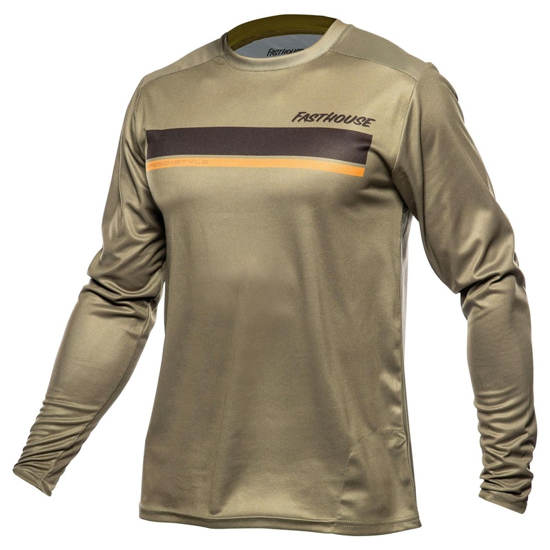 Fasthouse Impakt Cosmos Long Sleeve Jersey – M – Olive