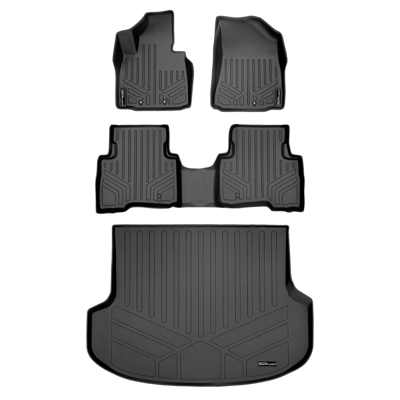 SMARTLINER Custom Fit Floor Liners For 2014-2015 Kia Sorento Black