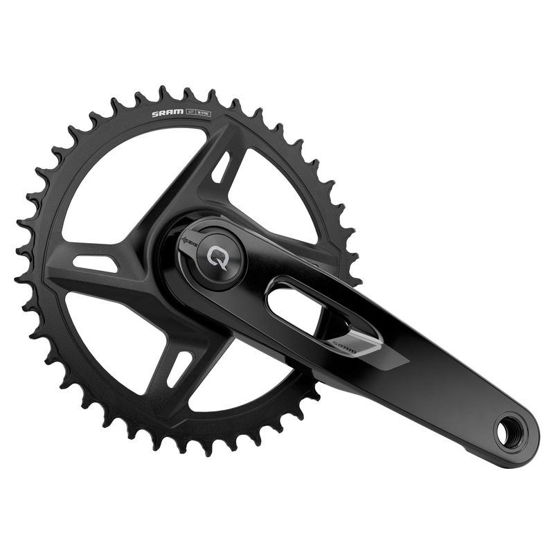 SRAM Rival AXS XLPR E1 Power Meter Spindle Crankset – 68-73mm and BB86-92 – 28.99mm DUB – SRAM Direct Mount – 170mm – Grey