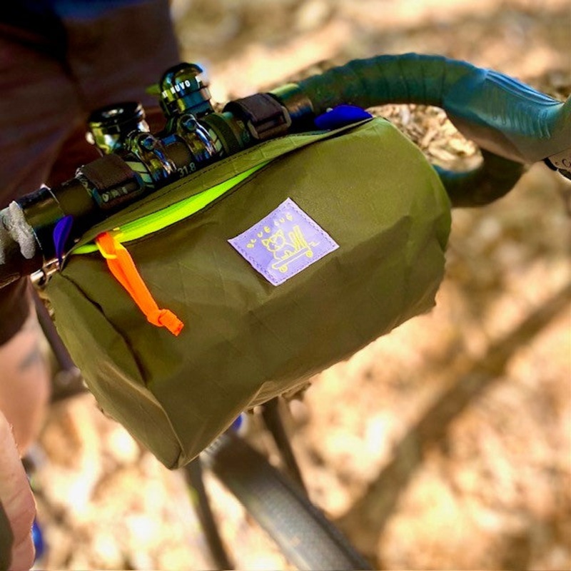 BLUE LUG Handlebar Bike Pouch – Eco-pack Olive