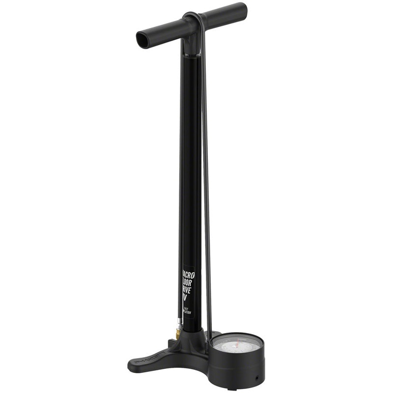 Lezyne Macro HV Floor Drive Pump – ABS, Flat Black
