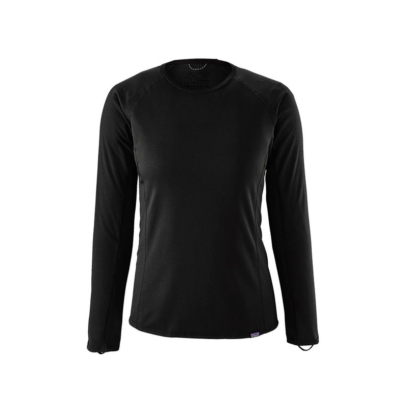 Women’s Capilene Midweight Crew Black