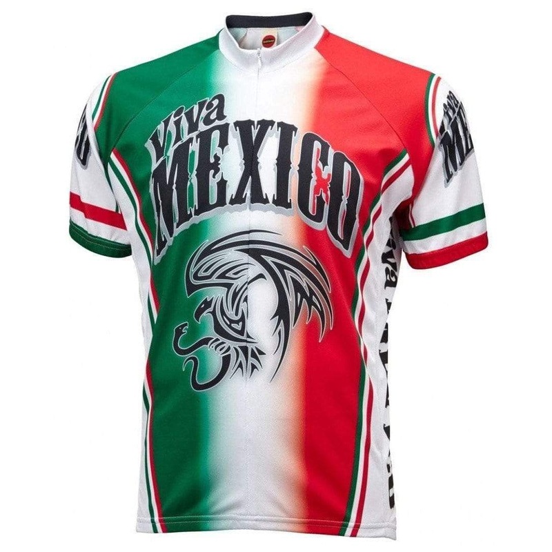 Men’s Viva Mexico Road Bike Jersey Multi