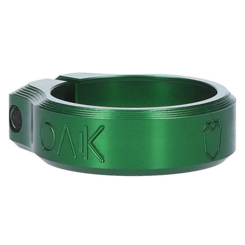 OAK Components Orbit Seatpost Clamp – 36.4mm Inner Diameter – Green