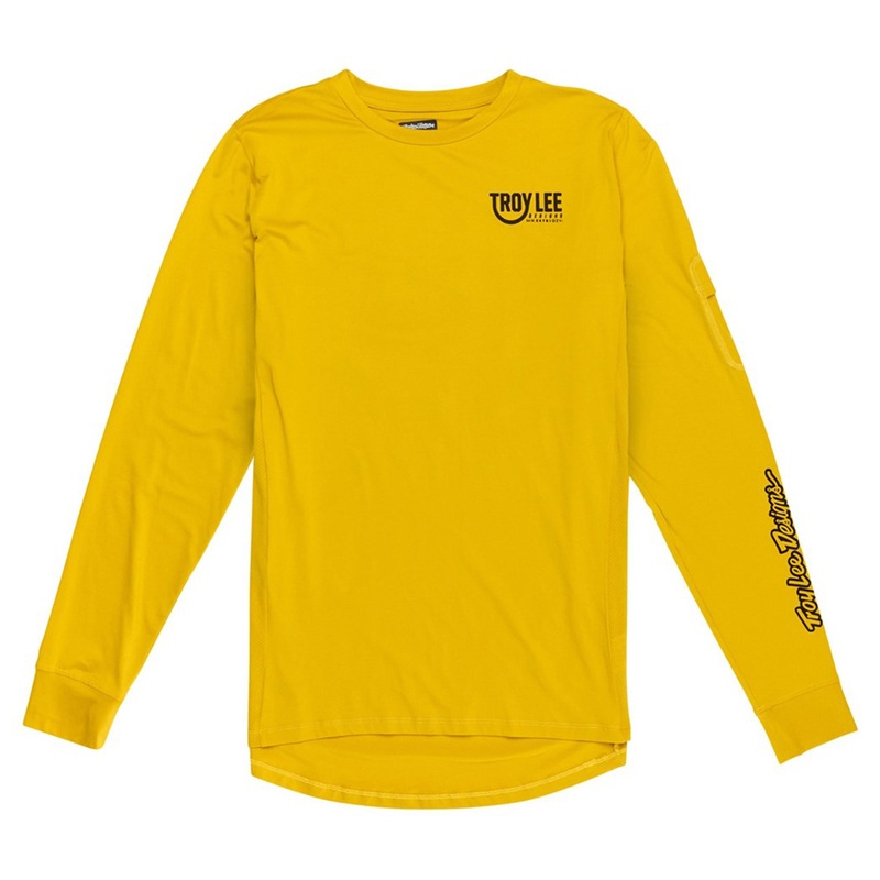 TLD Ruckus Long Sleeve Ride Tee – L – Eyez Safron