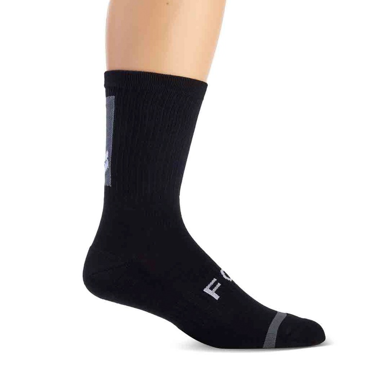 Fox 8″ Defend Socks – L/XL – Black