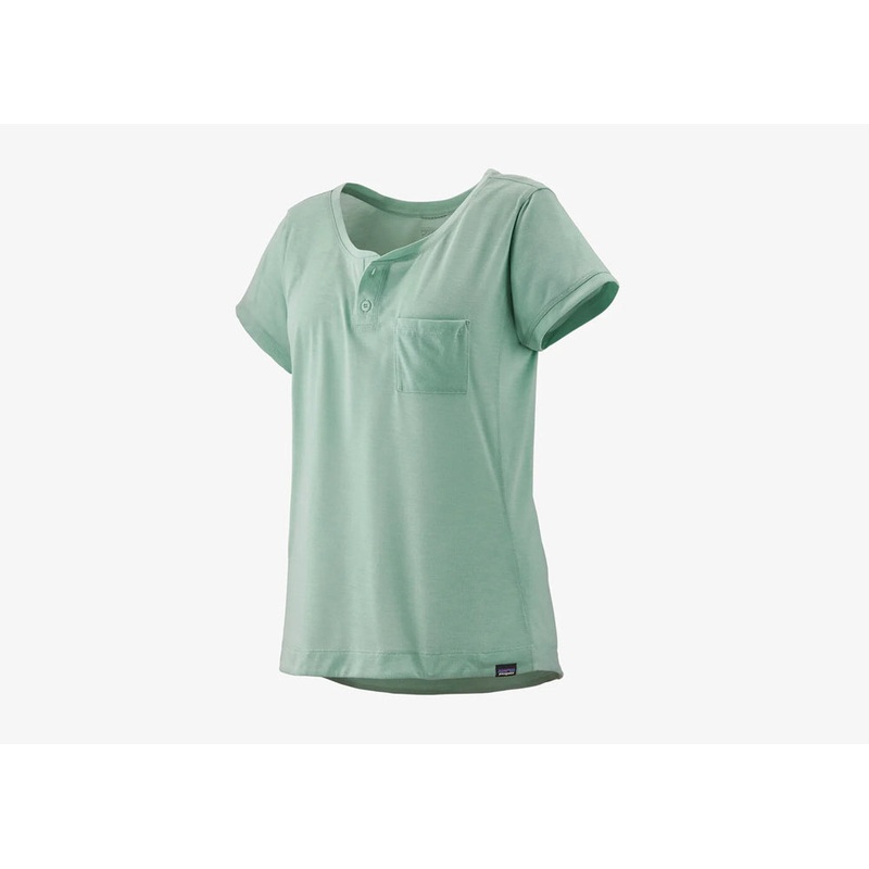 Women’s Capilene Cool Trail Bike Henley Classic Navy