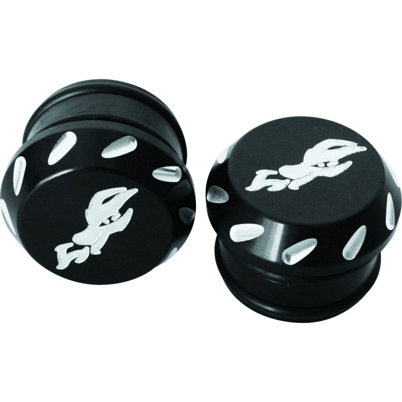 DragonFire Racing Billet Tube Endcap 1.5in – Black Anodized