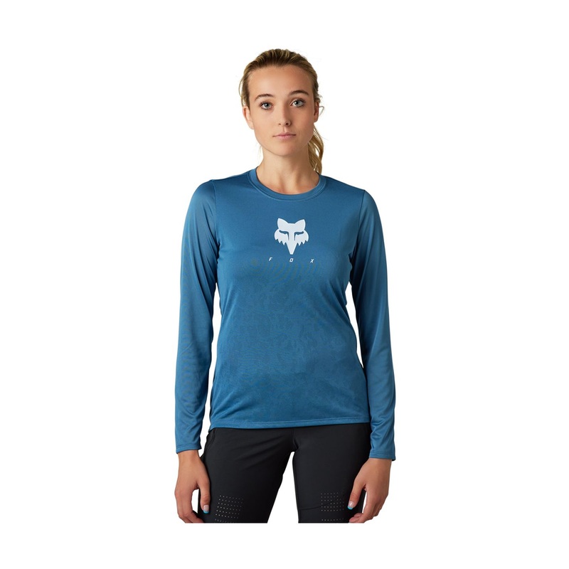 Fox Racing Ranger TruDri LS Women Small Dark Blue Jersey
