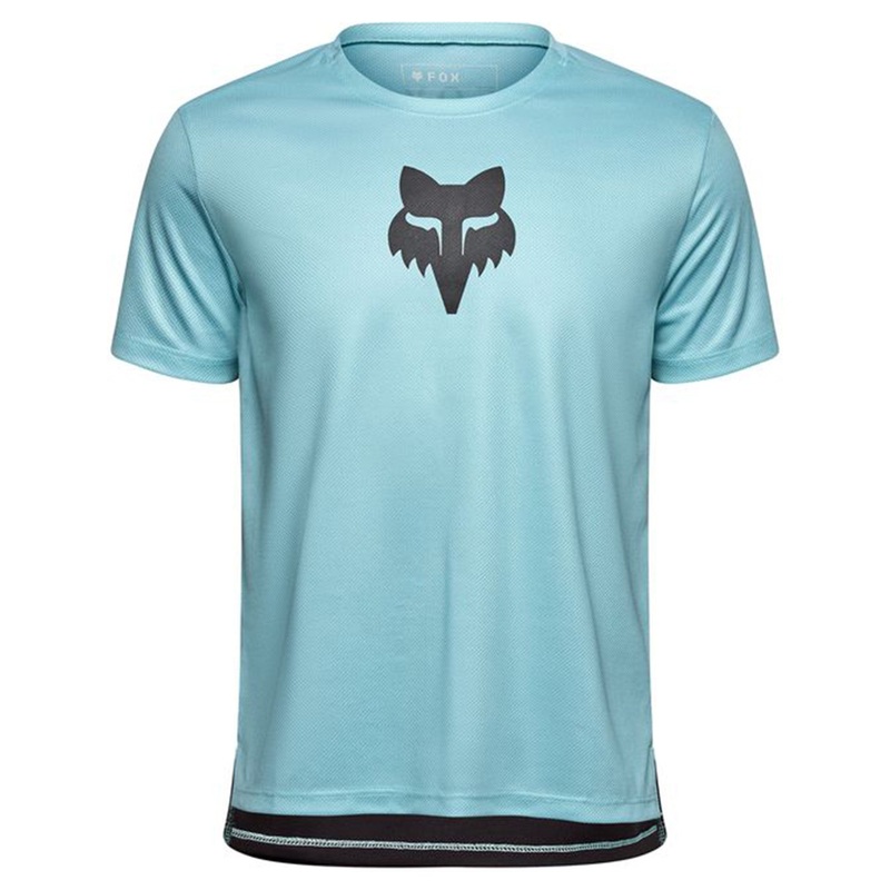 Fox Ranger Youth Short Sleeve Jersey Fox Head – L – FOX Head Vintage Wash