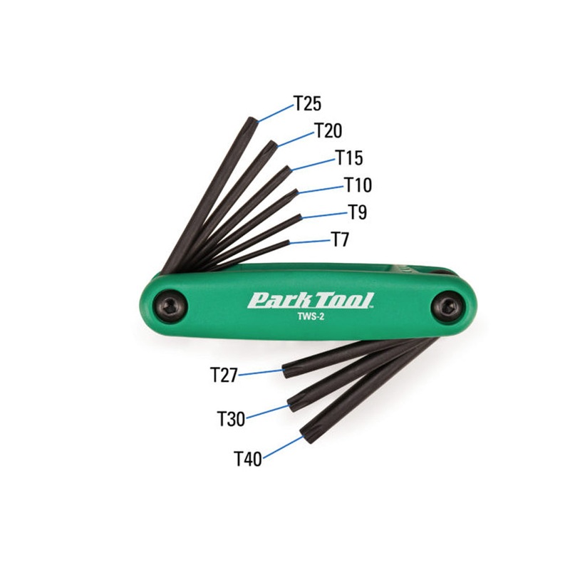 TWS-2 Torx Wrench Set Green