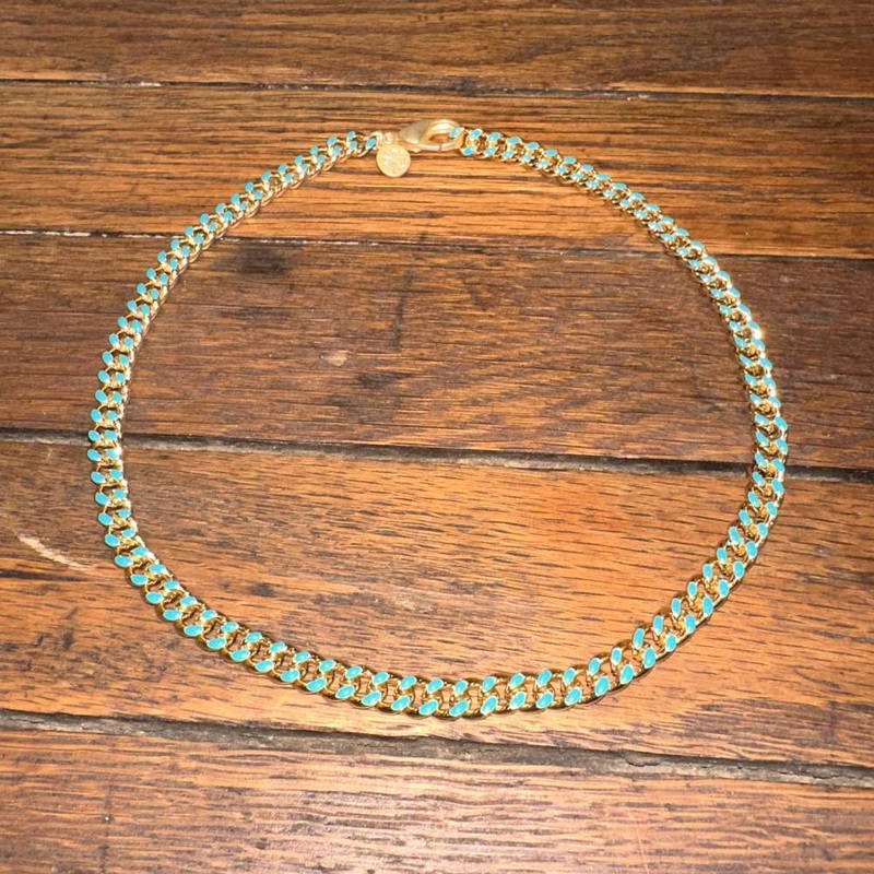 Karli Buxton Flat Curb Candy Chain Necklace – 20″