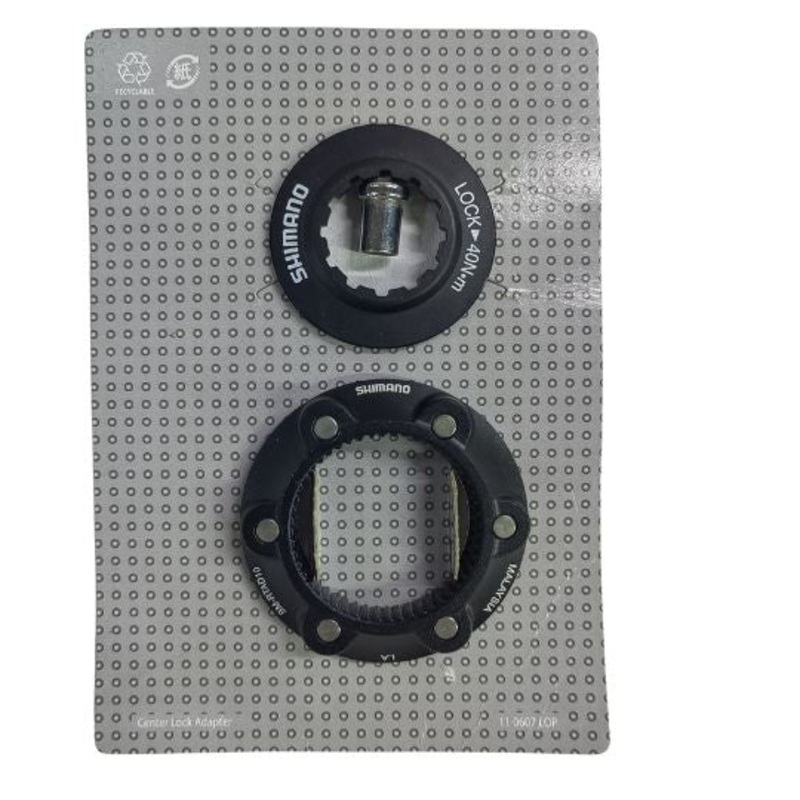 Lock Center Disc Brake Adapter for 6 Bolt Black