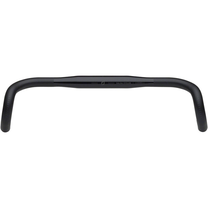 Salsa Cowbell Deluxe Drop Handlebar – Aluminum 31.8mm 44cm Black