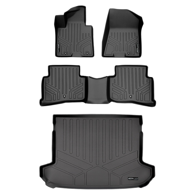 SMARTLINER Custom Fit Floor Liners For 2017-2022 Kia Sportage Black