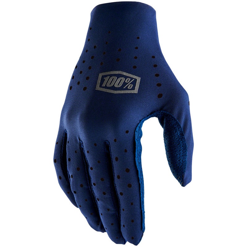 100% Sling Gloves – Navy, Full Finger, X-Large