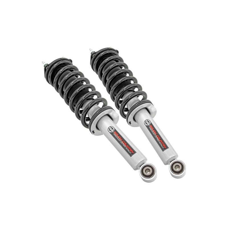 Rough Country | N3 Leveling Struts | 2 Inch | Loaded Strut | Chevy/GMC Canyon/Colorado (15-22) | 501077