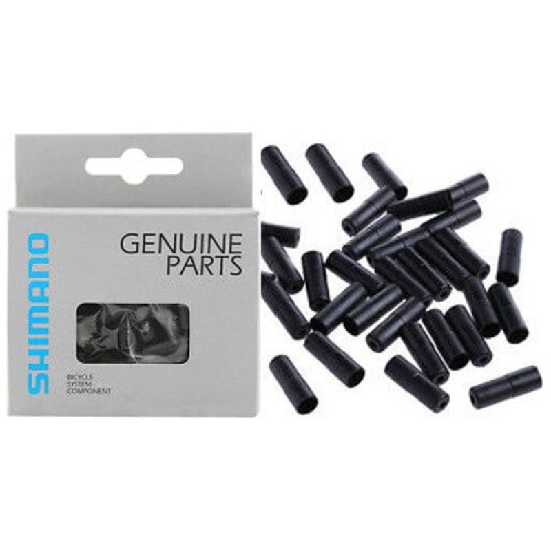 Shimano SP40 Outer Shifter Cable End Caps – Black Plastic