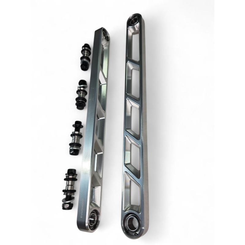 2024+ Can Am Maverick R Rear Sway Bar Links Anodized Clear