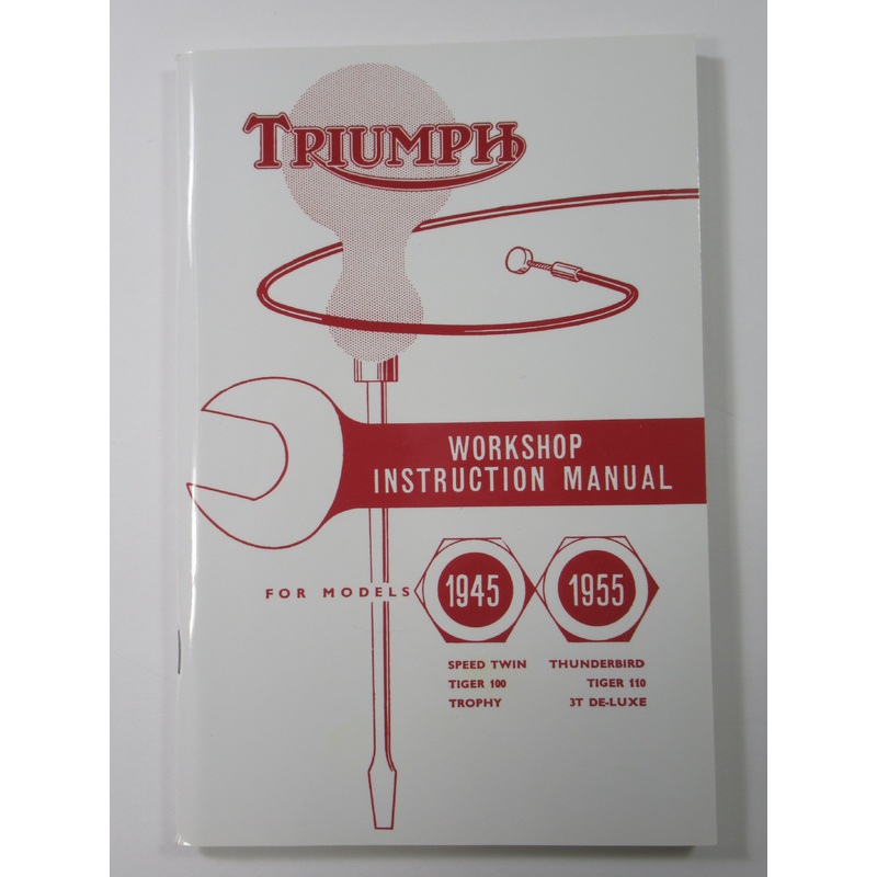 99-0836 Triumph workshop manual instruction UK Made
