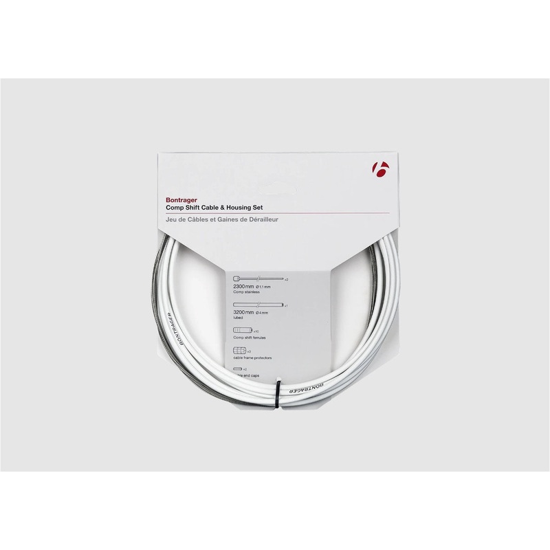 Bontrager Comp Shift Cable & Housing Set White