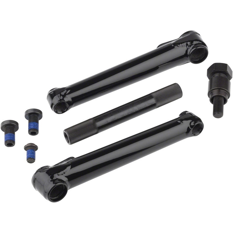 Cult Crew BMX Crankset – 165mm 19mm Spindle Black