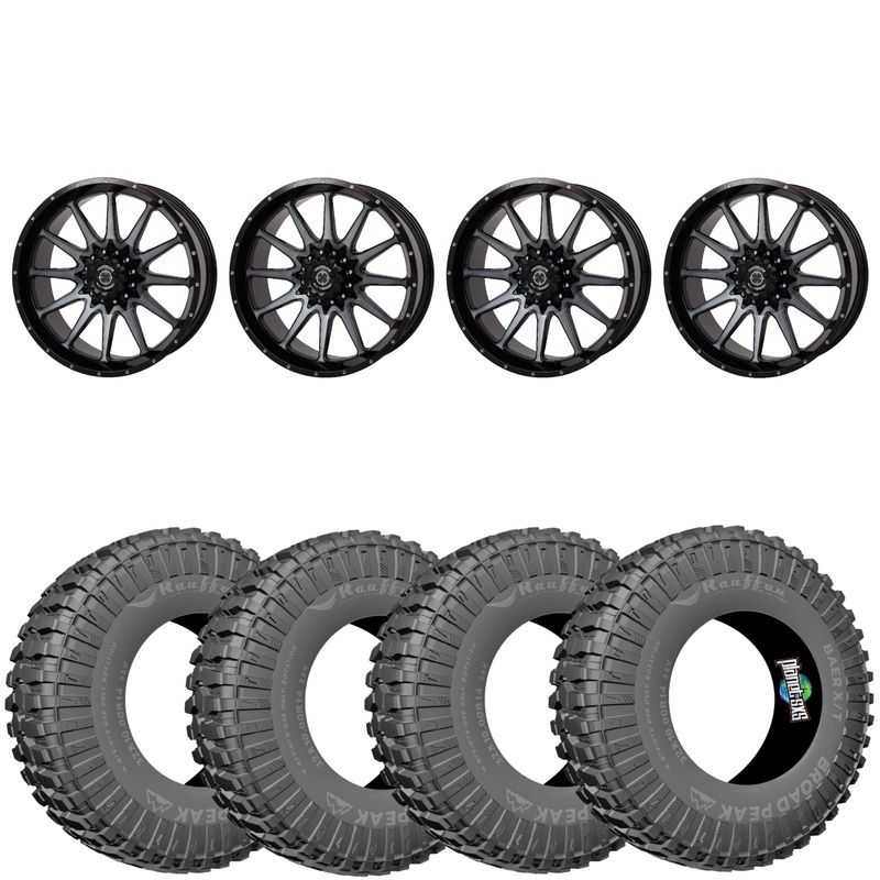 Frontline 762 Gloss Dark Tint beadlock on Broad Peak Baer XT | 4/137