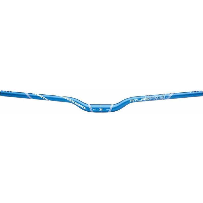 RaceFace Atlas Riser Handlebar 31.8 x 785mm 1-1/4″ Rise Blue