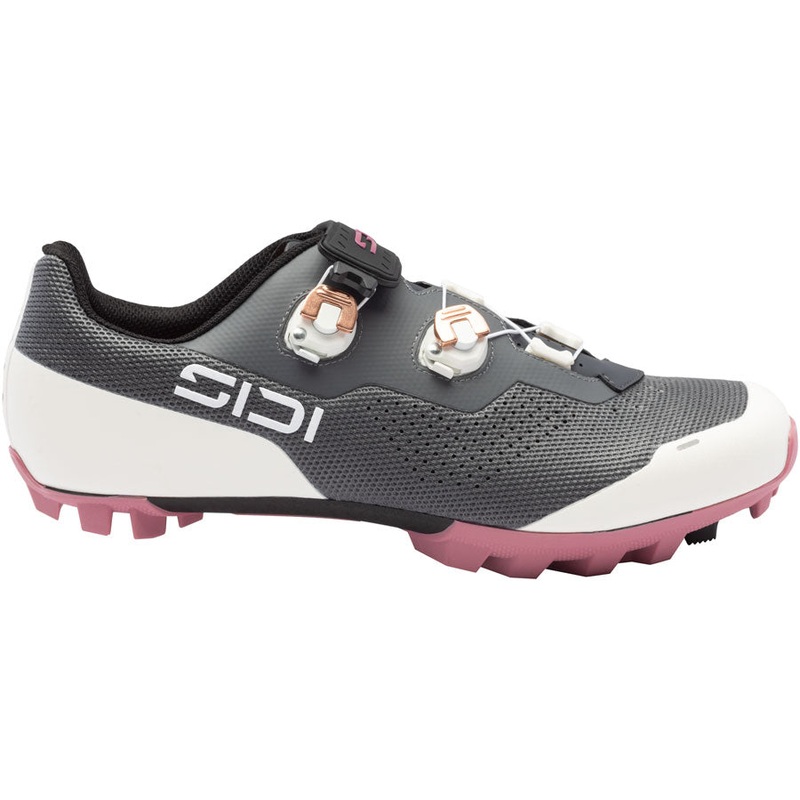 Sidi Dominator X XC Clipless Shoes – Womens Anthracite Ice White 37.5