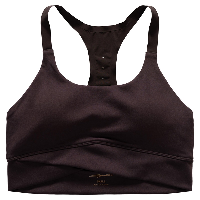 Signature Juna Sports Bra – L – Chocolate Torte
