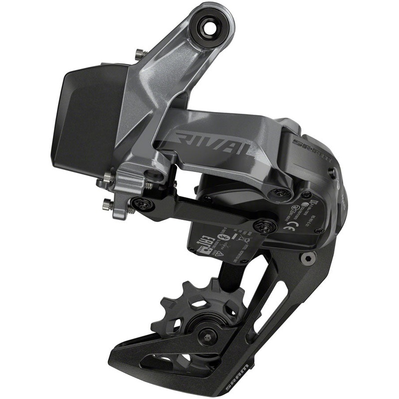 SRAM Rival XPLR eTap AXS Rear Derailleur – 12-Speed, 44t Max, Black, D1