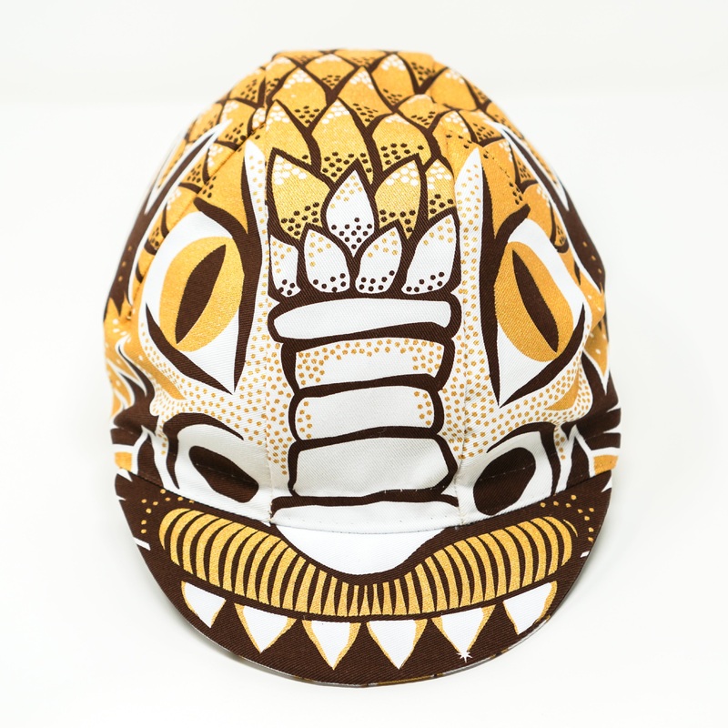 ADAM BELL’S WORKS Cycling Cap – Golden Shuppi Golden Shuppi