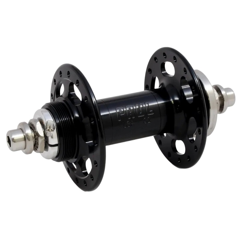 Paul High Flange rear track hub black