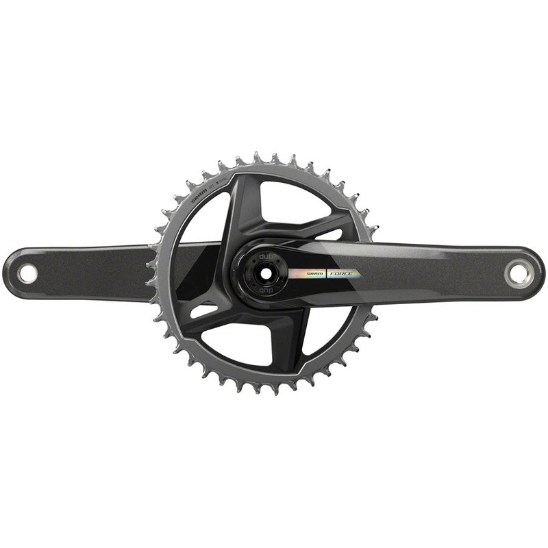 SRAM Force 1 Wide Crankset – 167.5mm 12-Speed 40t Direct Mount DUB Spindle Interface Iridescent Gray D2