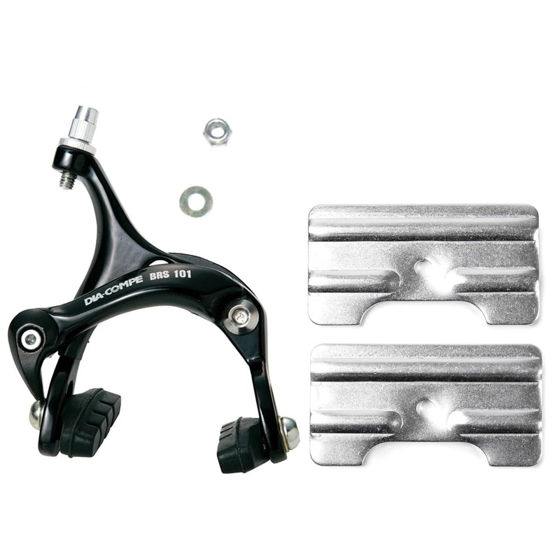 Dia-Compe clamp-on rear brake caliper black