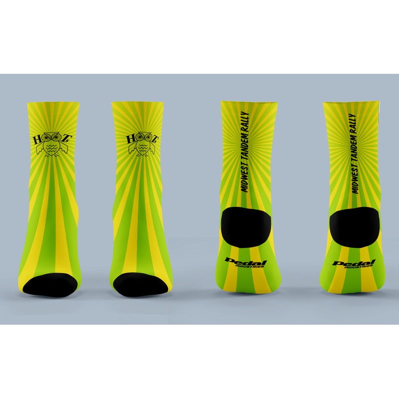 Midwest Tandem Rally 2023 SUBLIMATED SOCK