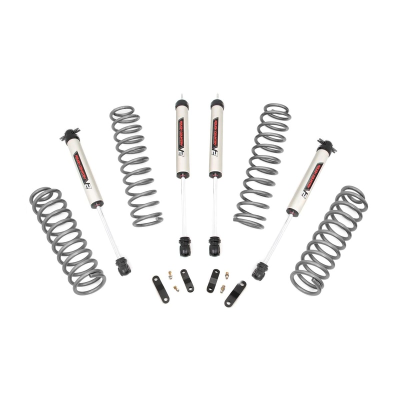 Rough Country | 2.5 Inch Lift Kit | Coils | V2 | Jeep Wrangler JK 4WD (2007-2018) | 67870