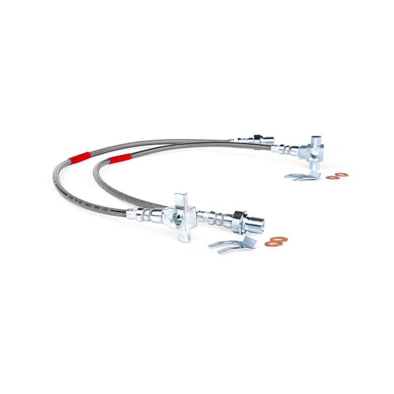 Rough Country | Brake Lines | Front | 4-6 Inch | Chevy/GMC C10/K10 Truck & SUV/K5 Blazer (71-78) | 89340S
