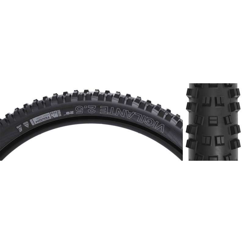 WTB Vigilante Tire – 29 x 2.5 TCS Tubeless Folding BLK Tough/High Grip TriTec E25