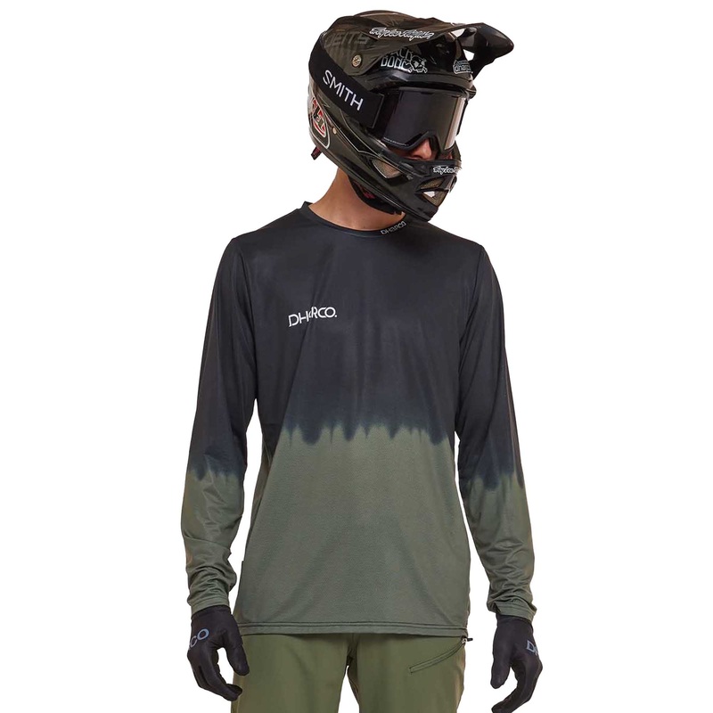 DHaRCO Men’s Race Long Sleeve Jersey – L – Fade to Black