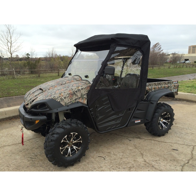 Massimo Alligator 500 & Alligator 700  MSU 500-700 Over Roof Utv Cab Enclosure Black