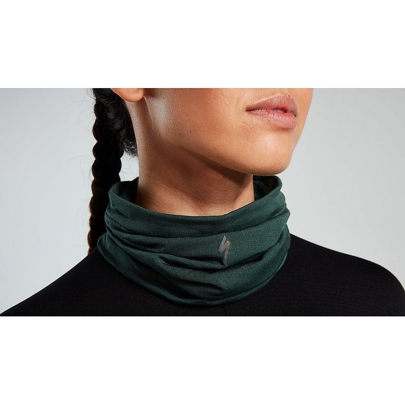 Specialized Prime-Series Thermal Neck Gaiter Forest Green Osfa