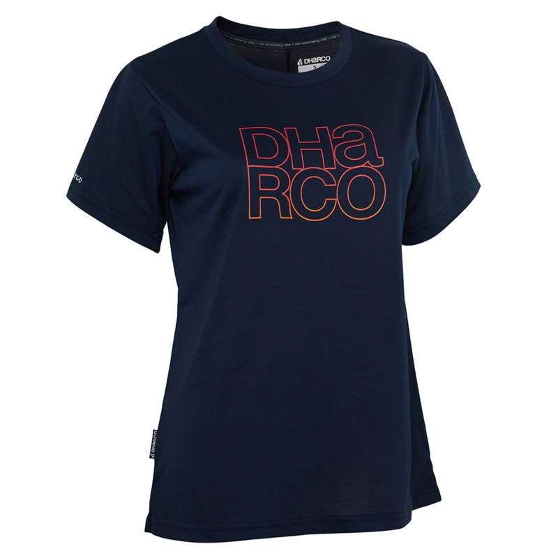 DHaRCO Women’s Short Sleeve Tech Tee – Women’s M – Neon Navy