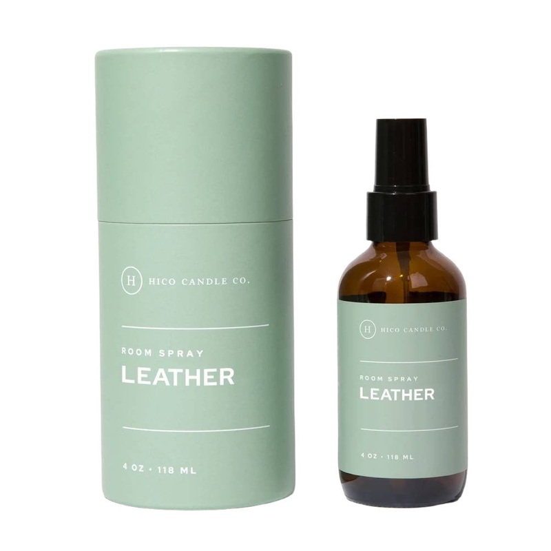 Hico Candle Co Room Spray – Leather