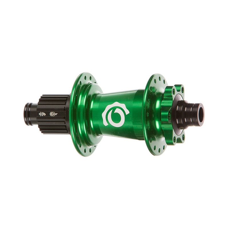 Industry Nine Hydra Classic Boost 6B Disc Hub Rear 28H 12mm TA 148mm Shimano Micro Spline Green