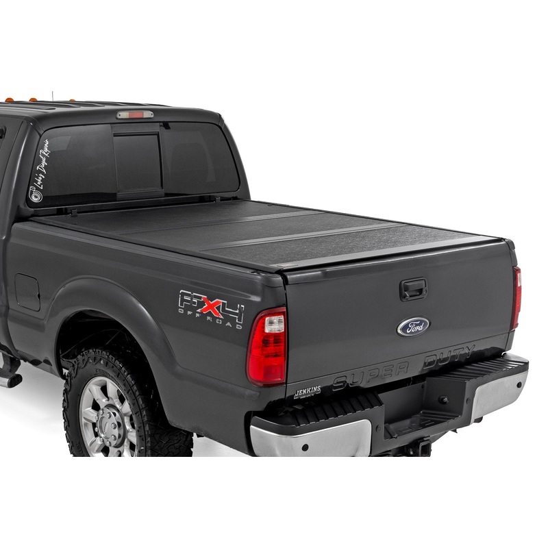 Rough Country | Hard Low Profile Bed Cover | 6’10” Bed | Ford F-250/F-350 Super Duty (99-16) | 47214651B
